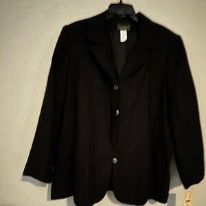 NWT Vintage Linen Harve Benard Skirt Suit 18W